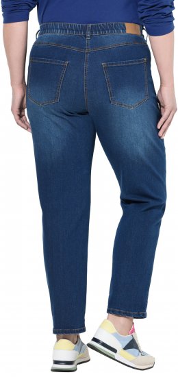 Ulla Popken Stretch Fit Boyfriend Jeans Blue - Jeans & Bukser i Store Størrelser – Plus Size - Jeans & bukser, EU 42-70