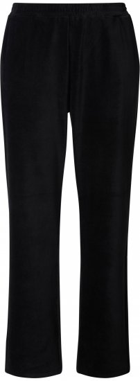 Ulla Popken Corduroy Elastic Waist Pants Black - Jeans & Bukser i Store Størrelser – Plus Size - Jeans & bukser, EU 42-70