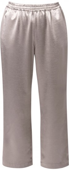 Ulla Popken Metallic Satin Elastic Waist Pants Orange - Jeans & Bukser i Store Størrelser – Plus Size - Jeans & bukser, EU 42-70