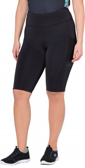 Ulla Popken Quick Drying Performance Shorts Black - Jeans & Bukser i Store Størrelser – Plus Size - 