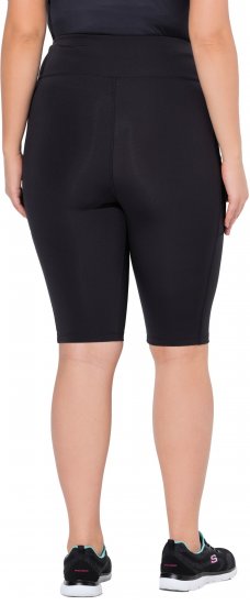 Ulla Popken Quick Drying Performance Shorts Black - Jeans & Bukser i Store Størrelser – Plus Size - 