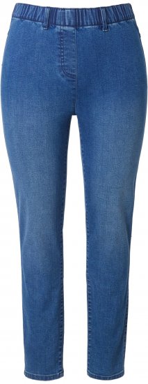 Ulla Popken Denim Jeggings Blue Denim - Jeans & Bukser i Store Størrelser – Plus Size - 