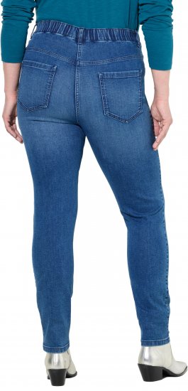 Ulla Popken Denim Jeggings Blue Denim - Jeans & Bukser i Store Størrelser – Plus Size - 
