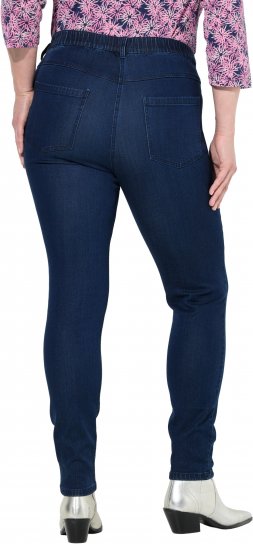 Ulla Popken Denim Five Pocket Jeggings Denim Blue - Jeans & Bukser i Store Størrelser – Plus Size - 