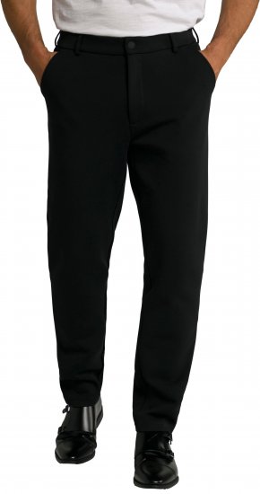 JP1880 Chino Jersey Trousers Flexnamic Black TALL - HERRETØJ MT-6XLT - Tøj til høje mænd