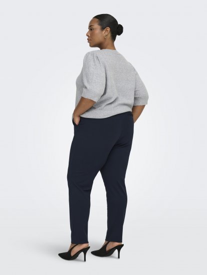 Only Carmakoma Goldtrash Classic Pants Navy - Bukser - 