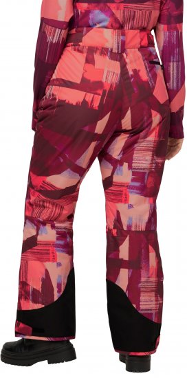 Ulla Popken Ski Pants Waterproof Velcro Closure Snow Gaiter Red - Jeans & Bukser i Store Størrelser – Plus Size - 