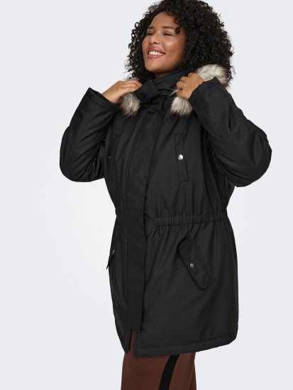 Only Carmakoma Irena Parka Black - Parkajakker - 