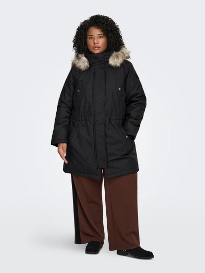 Only Carmakoma Irena Parka Black - Parkajakker - 