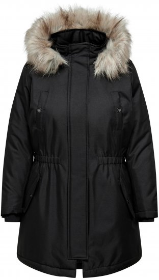 Only Carmakoma Irena Parka Black - Parkajakker - 