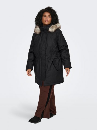 Only Carmakoma Irena Parka Black - Parkajakker - 