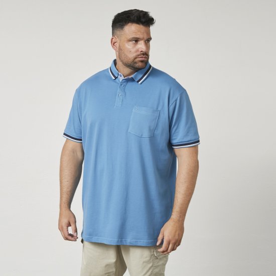North Latitude 61128 Superflex Pikétrøje Blå - Polotrøjer - Polotrøjer 2XL-8XL