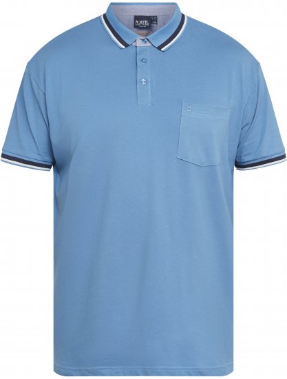 North Latitude 61128 Superflex Pikétrøje Blå - Polotrøjer - Polotrøjer 2XL-8XL