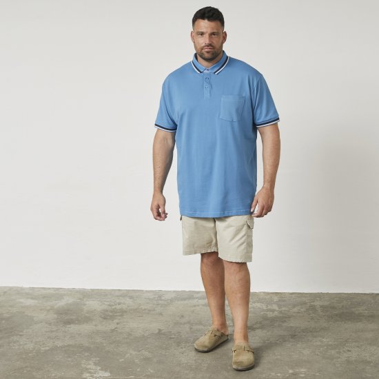 North Latitude 61128 Superflex Pikétrøje Blå - Polotrøjer - Polotrøjer 2XL-8XL