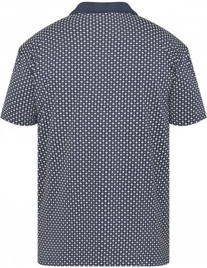 North Latitude 61134 All-Over Print Jerseypiqué Marineblå - Polotrøjer - Polotrøjer 2XL-8XL