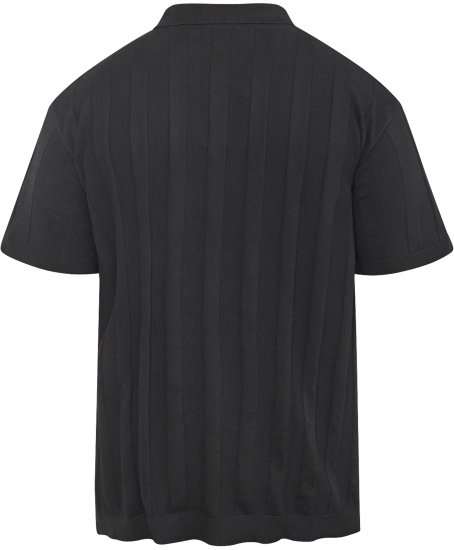 North Latitude 61329 Strikket Kortærmet Pikétrøje Sort - Polotrøjer - Polotrøjer 2XL-8XL