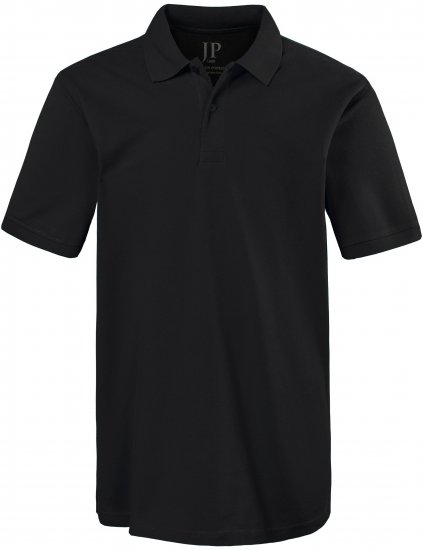 JP1880 Basic Sporty Classic Polo Shirt Short Sleeve Black TALL - TALL polotrøjer - 