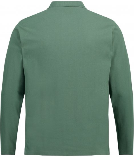 JP1880 Polo Shirt Long Sleeve Pique Cactus - Polotrøjer - Polotrøjer 2XL-8XL