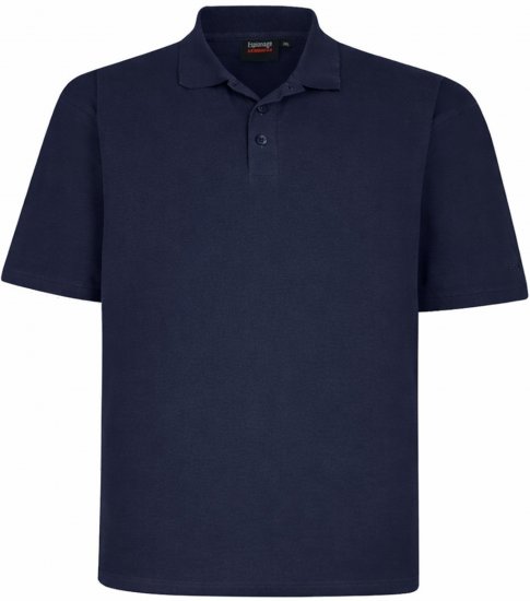 Espionage P074 Basic Short Sleeve Polo Navy - Polotrøjer - Polotrøjer 2XL-8XL