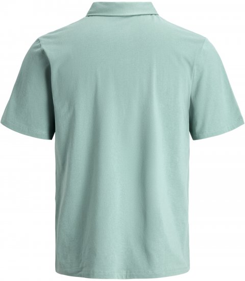 Jack & Jones Brandon Short Sleeve Polo Turquoise - Polotrøjer - Polotrøjer 2XL-8XL