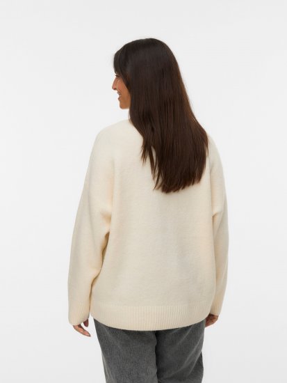 Vero Moda Boom Long Sleeve Pullover Birch - Striktrøjer - 