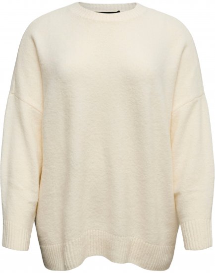 Vero Moda Boom Long Sleeve Pullover Birch - Striktrøjer - 
