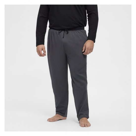 North Latitude Pyjama Pants Dark Grey Charcole - Pyjama/Loungewear - Pyjamas Herre Store Størrelser