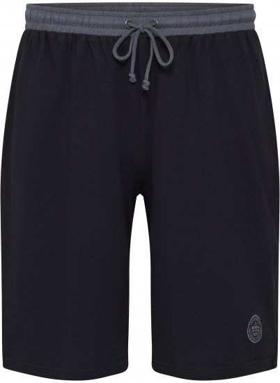 North Latitude Pyjama Shorts Black - Pyjama/Loungewear - Pyjamas Herre Store Størrelser
