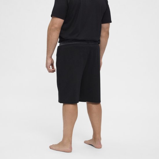 North Latitude Pyjama Shorts Black - Pyjama/Loungewear - Pyjamas Herre Store Størrelser