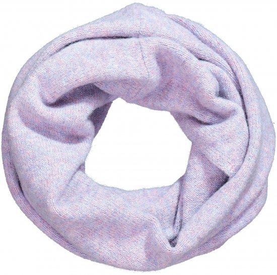 Ulla Popken Knit Infinity Scarf Pale Lilac - Tilbehør - 