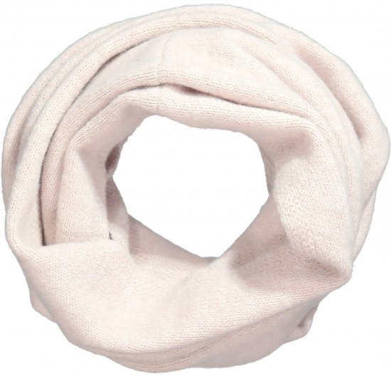 Ulla Popken Knit Infinity Scarf Pastel Pink - Tilbehør - 