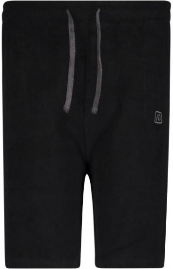 Adamo Terry Shorts Black - Tøj i store størrelser - Tøj i store størrelser til mænd
