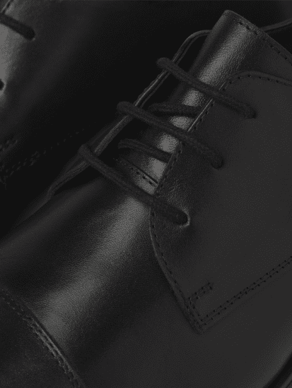 Jack & Jones Raymond Leather Shoes Anthracite - Herresko 40-52 - 