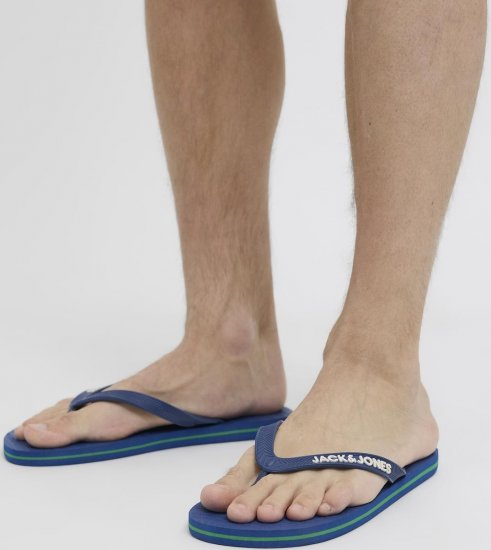 Jack & Jones Basic Flip Flop Slippers Blue Quartz - Herresko 40-52 - 