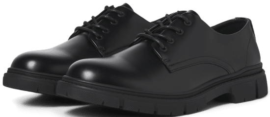 Jack & Jones Baker Lace Shoes Anthracite - Herresko 40-52 - Herresko og sneakers str. 40-52