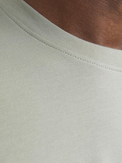 Jack & Jones FUSION Full Branding T-Shirt Aqua Grey - T-shirts - T-shirts i store størrelser - 2XL-14XL