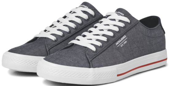 Jack & Jones Ryder Canvas Sneakers Chambray Blue - Herresko 40-52 - 