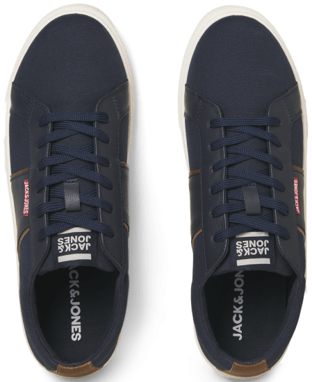 Jack & Jones Watmos Canvas Sneakers Navy Blazer - Herresko 40-52 - 