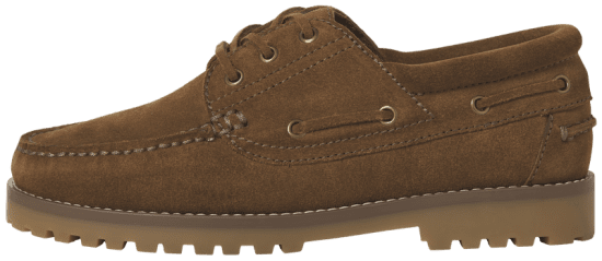 Jack & Jones Brooklyn Suede Boat Loafers Cognac - Herresko 40-52 - 