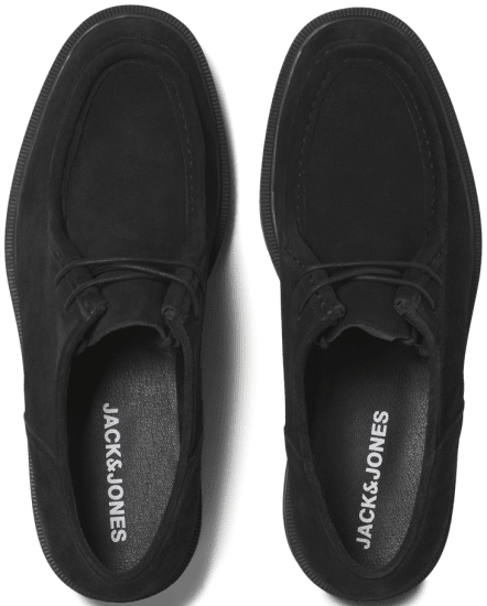 Jack & Jones Austin Suede Moc Black - Herresko 40-52 - 
