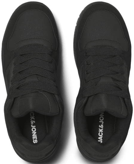 Jack & Jones Statton Suede Sneakers Anthracite - Herresko 40-52 - Herresko og sneakers str. 40-52