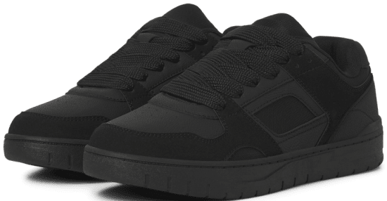 Jack & Jones Statton Suede Sneakers Anthracite - Herresko 40-52 - Herresko og sneakers str. 40-52