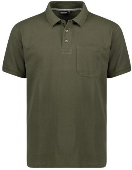 Adamo 139311 Poloshirt RF Olive Green - Polotrøjer - Polotrøjer 2XL-8XL