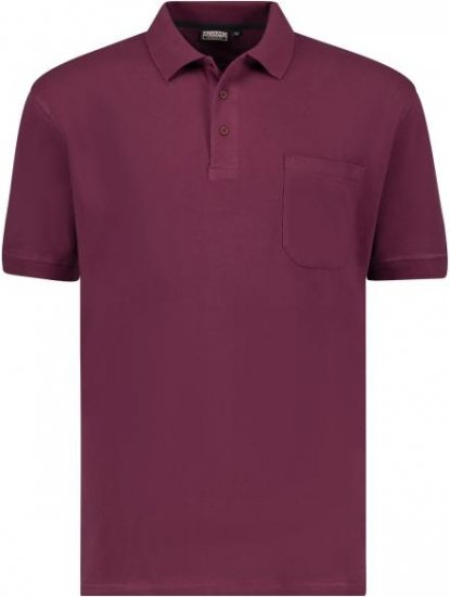 Adamo 139311 Poloshirt RF Blackberry Red - Polotrøjer - Polotrøjer 2XL-8XL