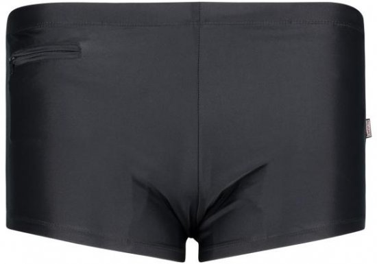 ADAMO 141723 Men's Plus Size Swim Trunks – Short Leg, Pocket, Black - Undertøj og badetøj - Badetøj og Undertøj i store størrelser 