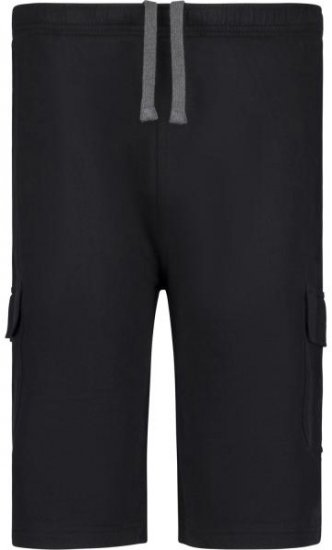 Adamo 159308 Cargo Shorts Black - Shorts - Shorts i store størrelser - W40-W60