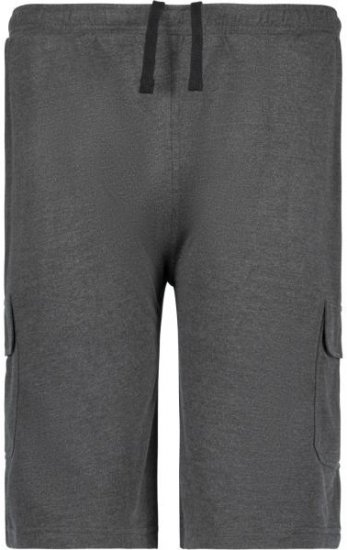 Adamo 159308 Cargo Shorts Heather Grey - Shorts - Shorts i store størrelser - W40-W60