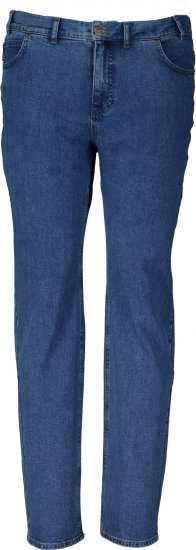 Adamo 5-Pocket High Rise Jeans Medium Blue - Jeans og bukser - Herrejeans og bukser i store størrelser W40-W70