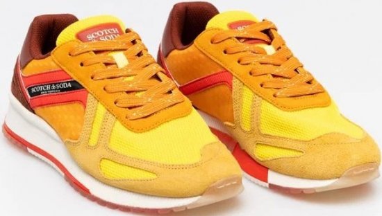 Scotch & Soda S498 Sneakers Orange - Herresko 40-52 - 