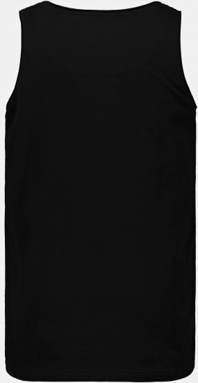JP1880 AC/DC Graphic Comfort Fit Band Tank Top Black - T-shirts - T-shirts i store størrelser - 2XL-14XL